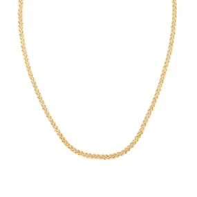 10k Yellow Gold Double Rope Chain Necklace 3.8mm