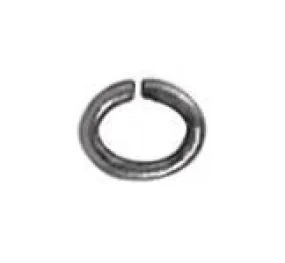 3x2mm White Bronze Plated Oval Jump Rings (Approx 500 pieces)