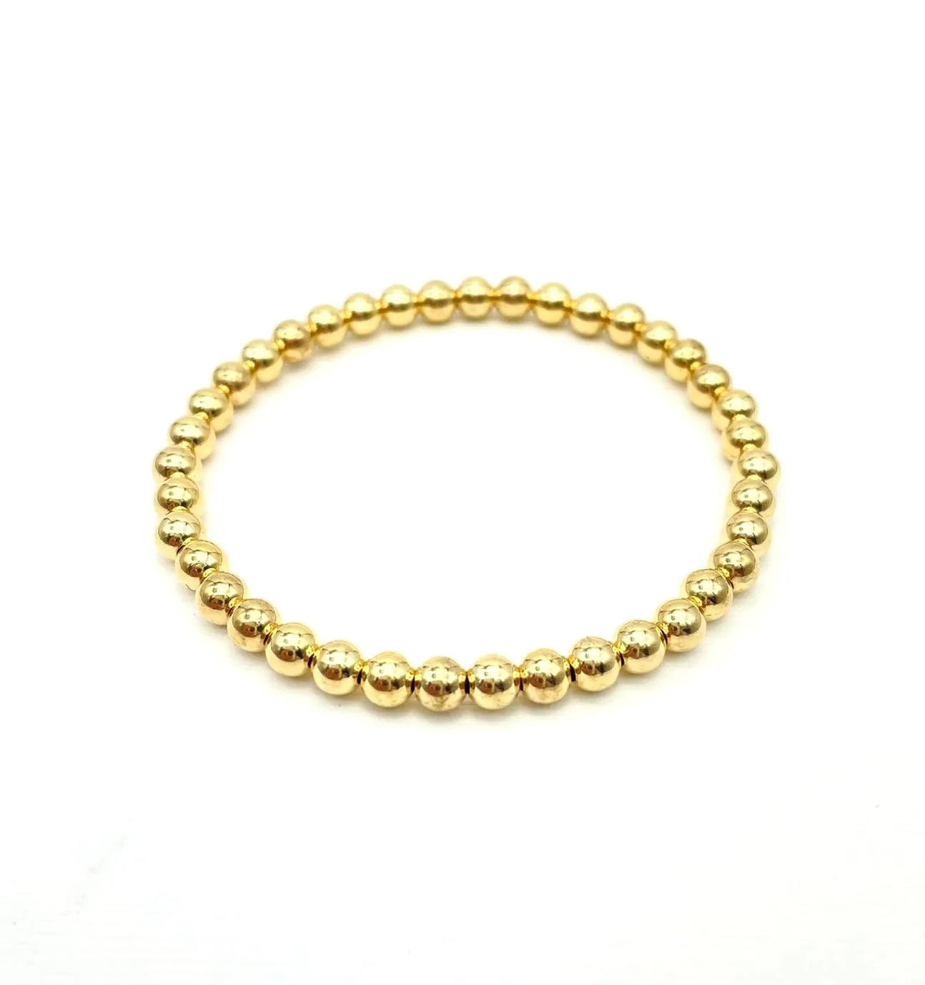 5 mm Gold Filled Ball Bracelet