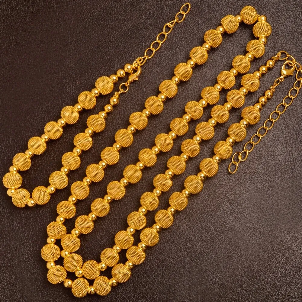 82cm Beads Necklace and 24cm Bracelets Party sets