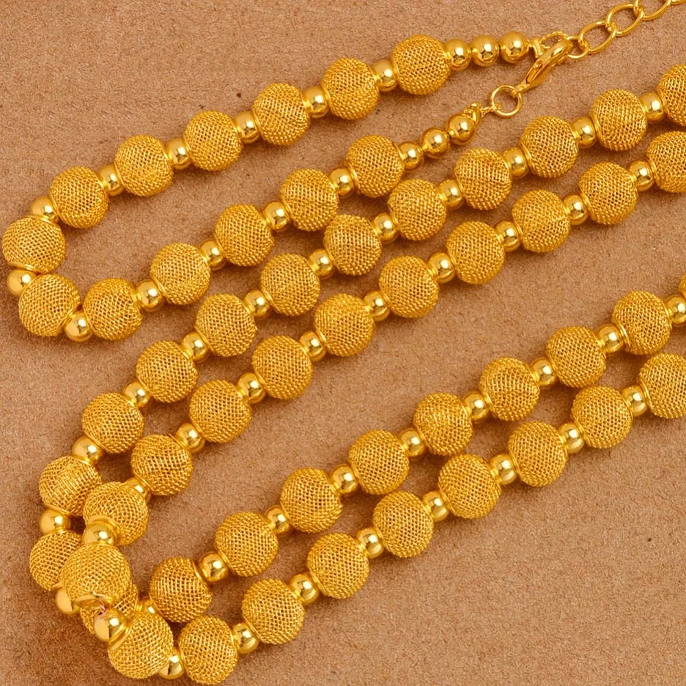 82cm Beads Necklace and 24cm Bracelets Party sets
