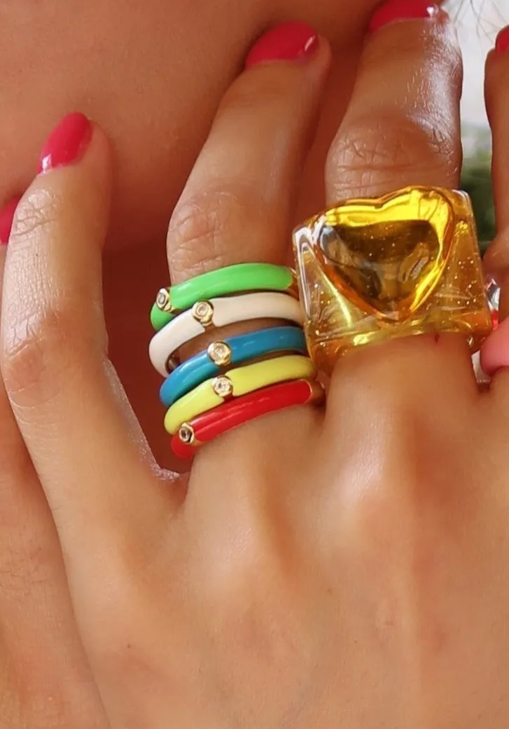 ADJUSTABLE ENAMEL DRIP BAND