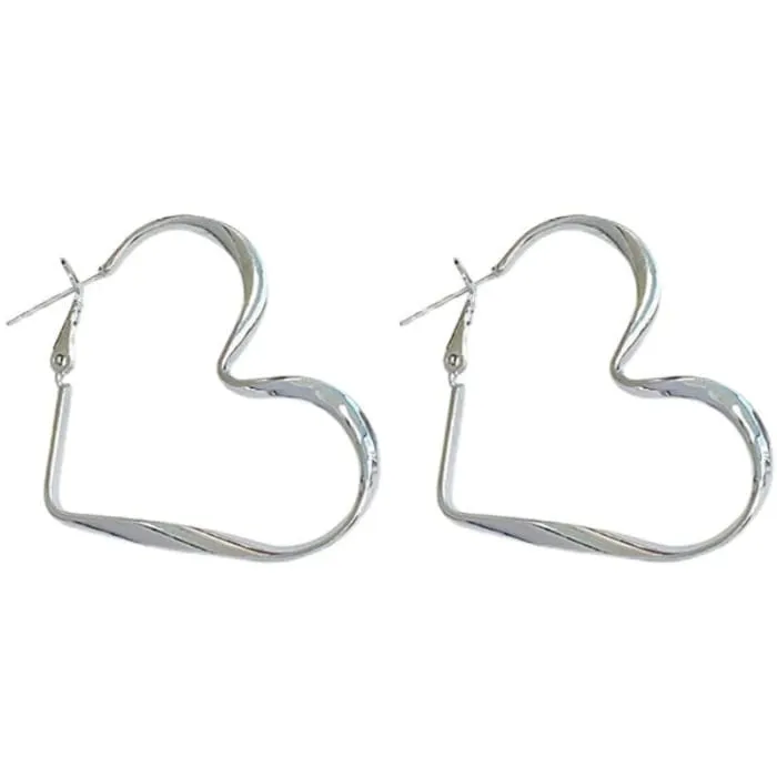 Aesthetic Heart Earrings