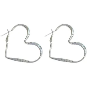 Aesthetic Heart Earrings