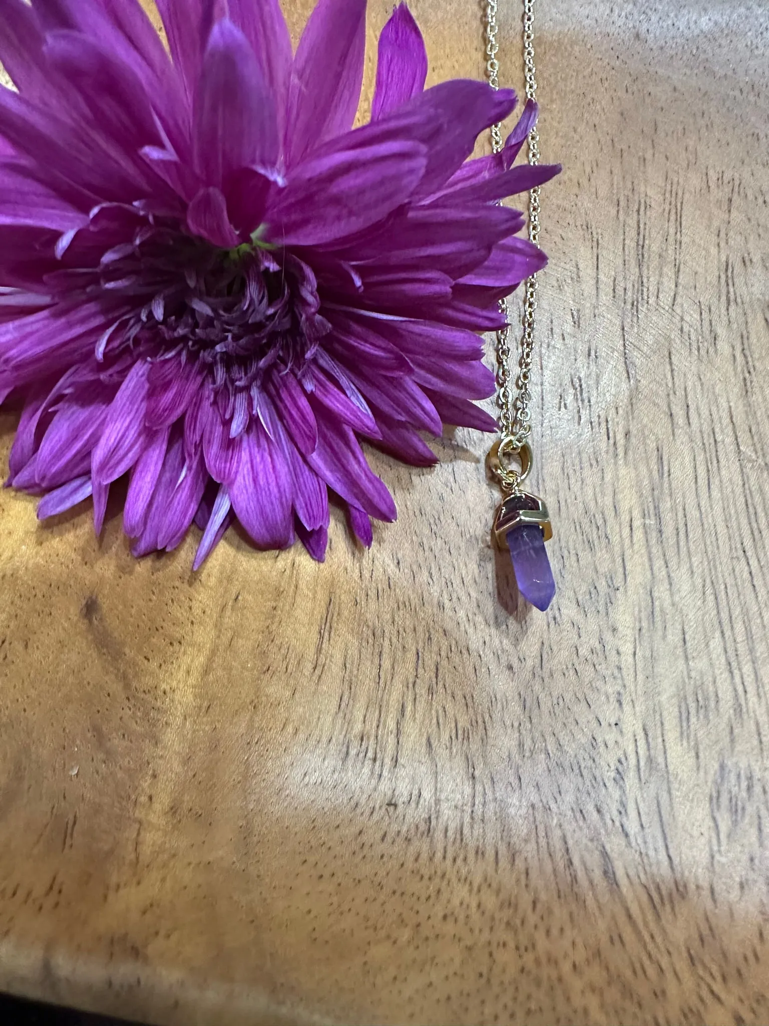 Amethyst Point Pendant