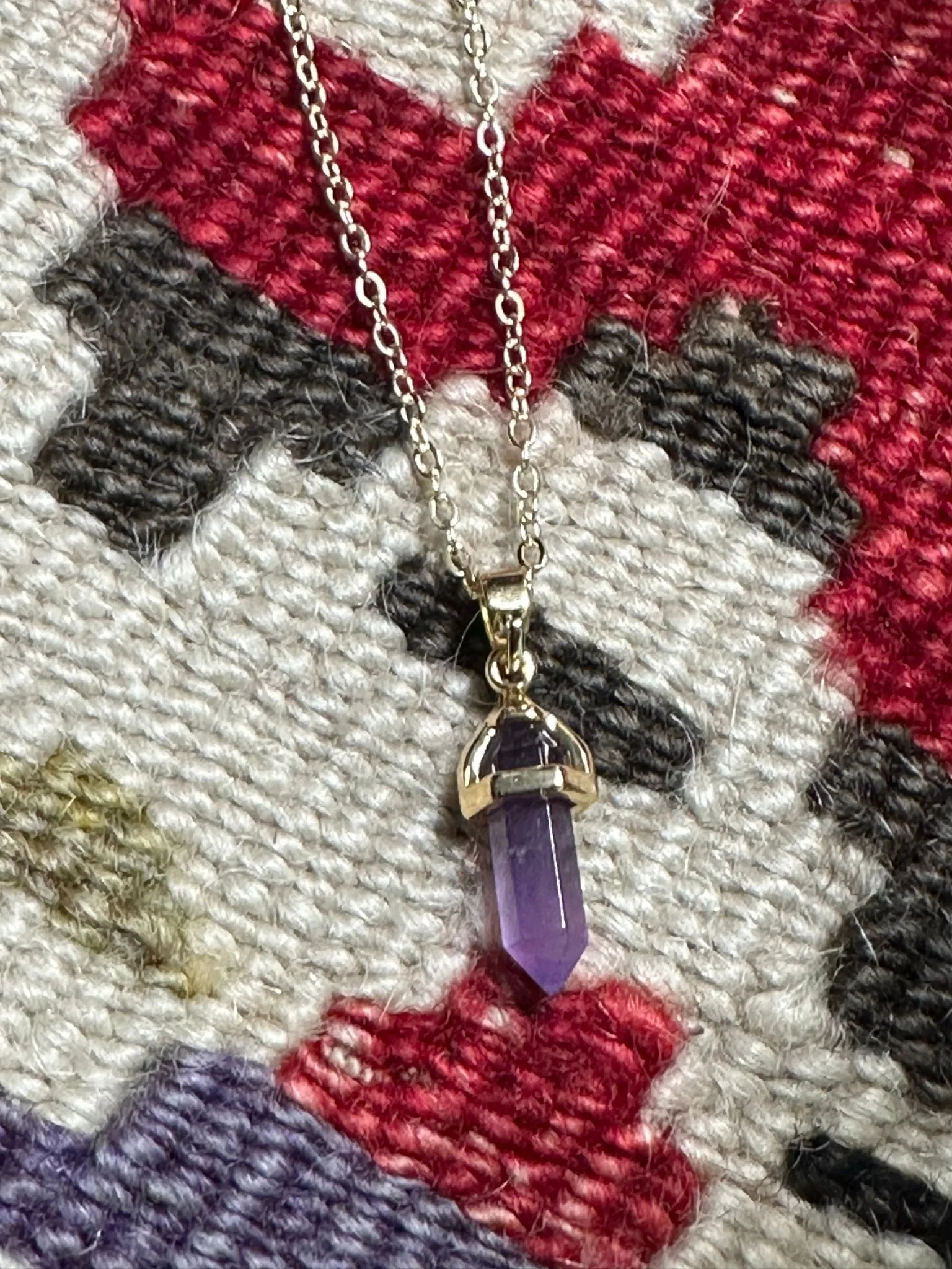 Amethyst Point Pendant