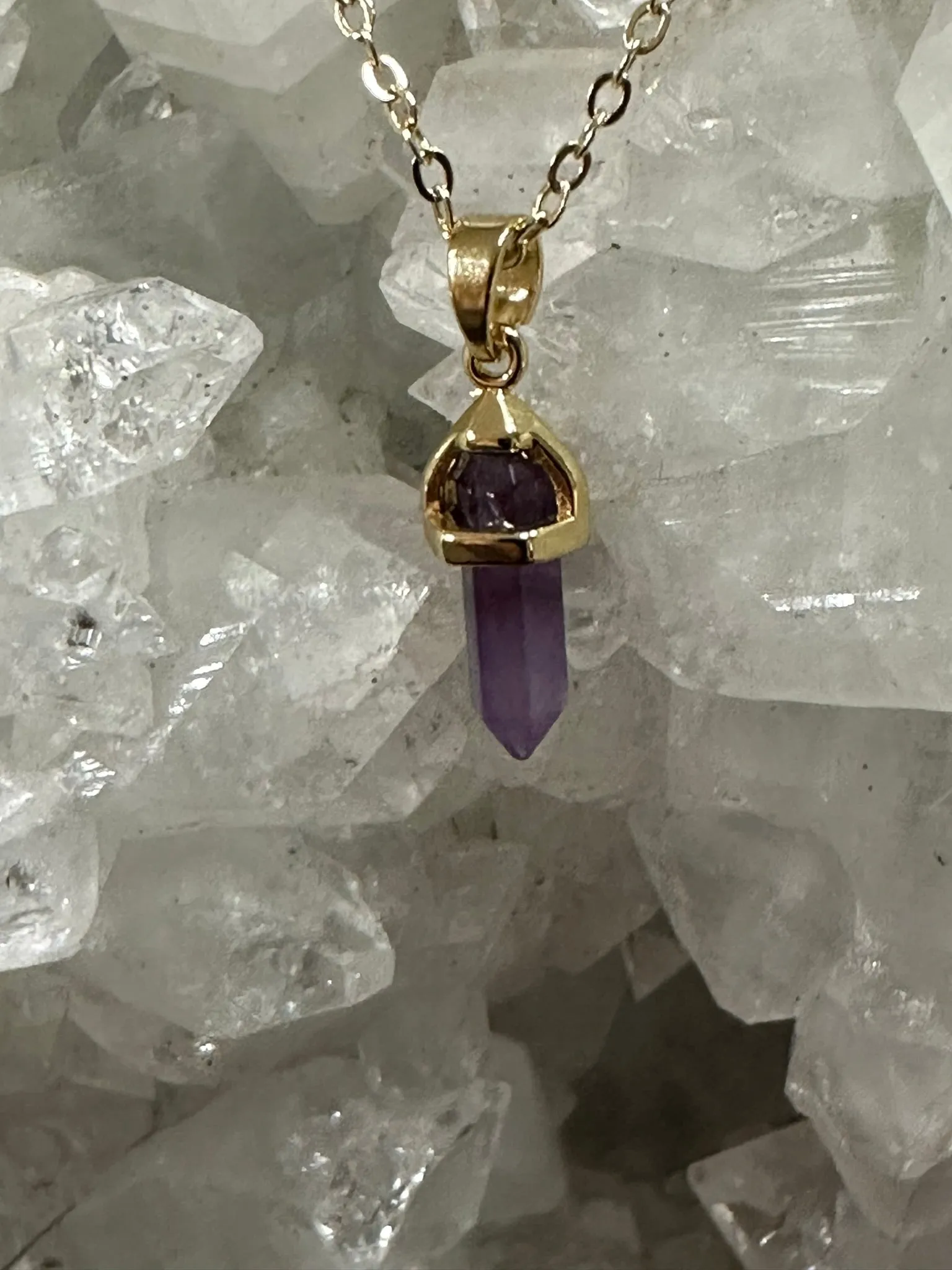 Amethyst Point Pendant