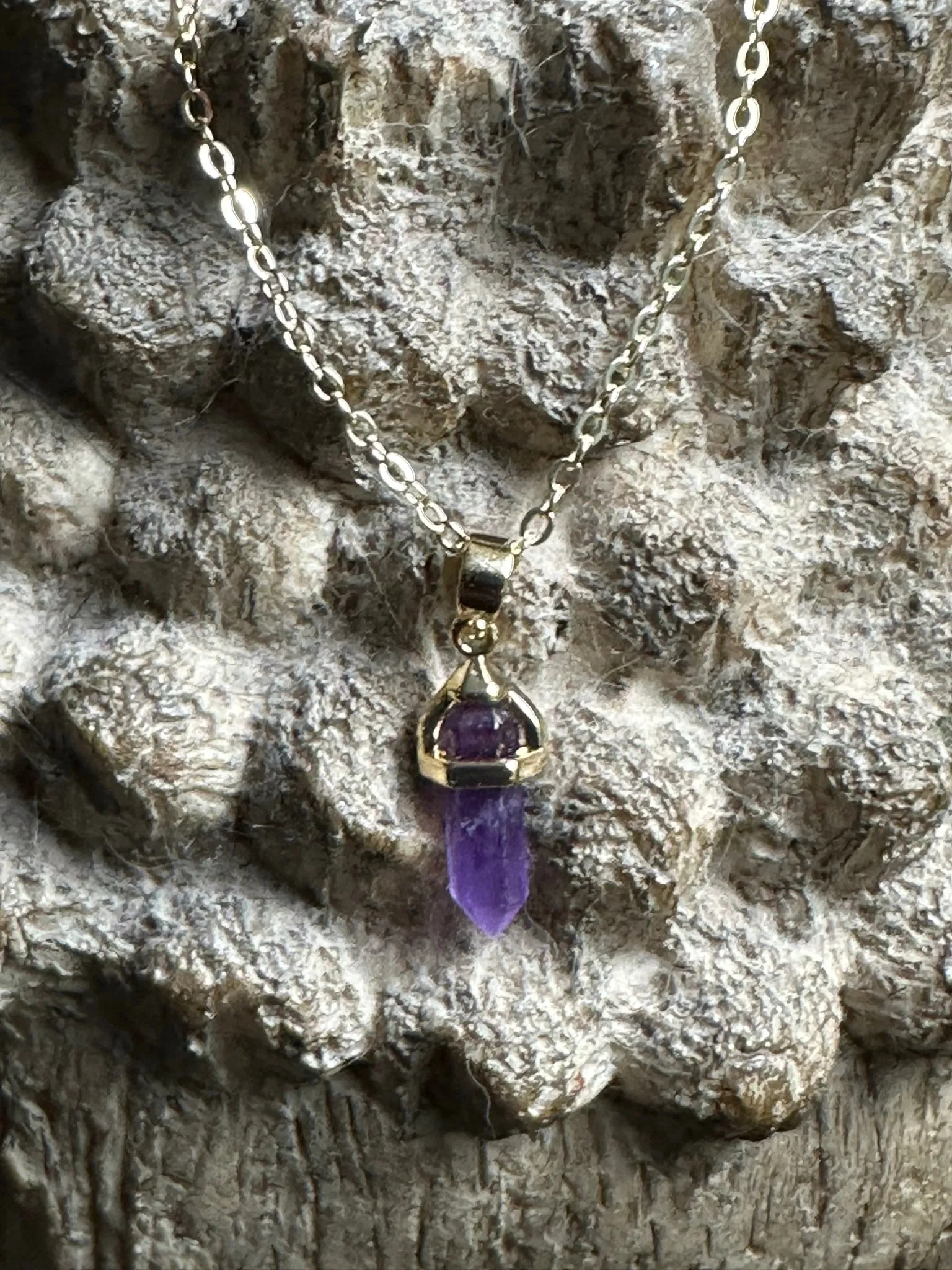Amethyst Point Pendant