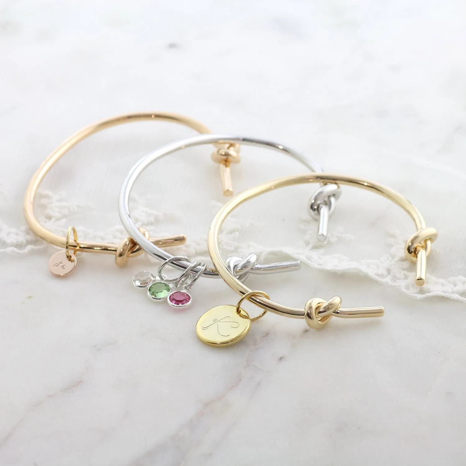 Amor Personalised Collection - Necklace Large Disc Birthstone Crystal