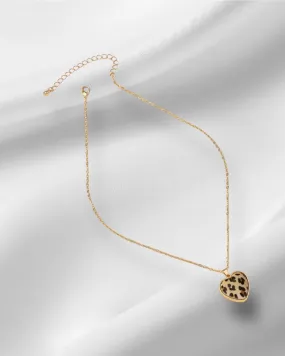 Animal Heart Necklace