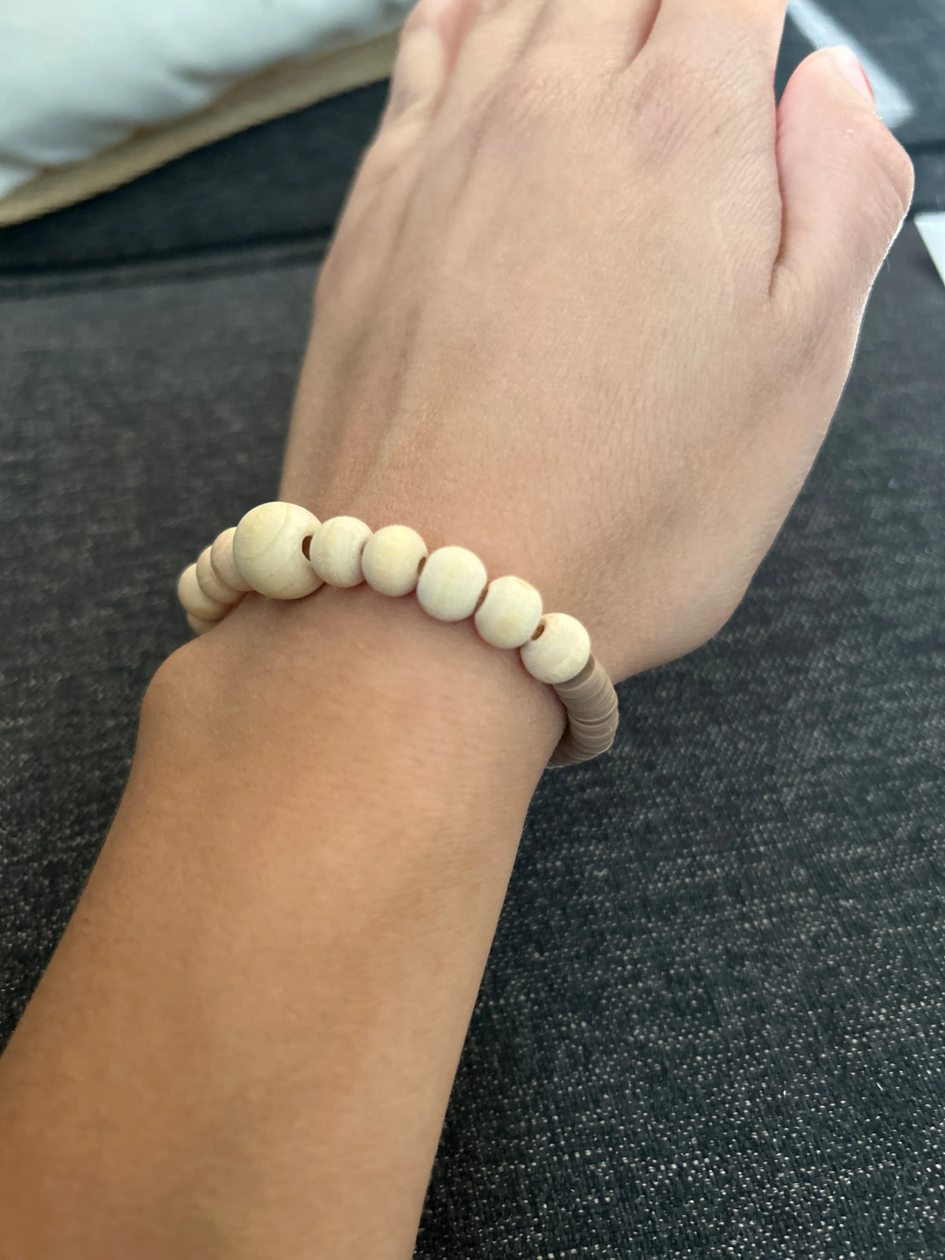 Assorted Wood Beaded Bracelets