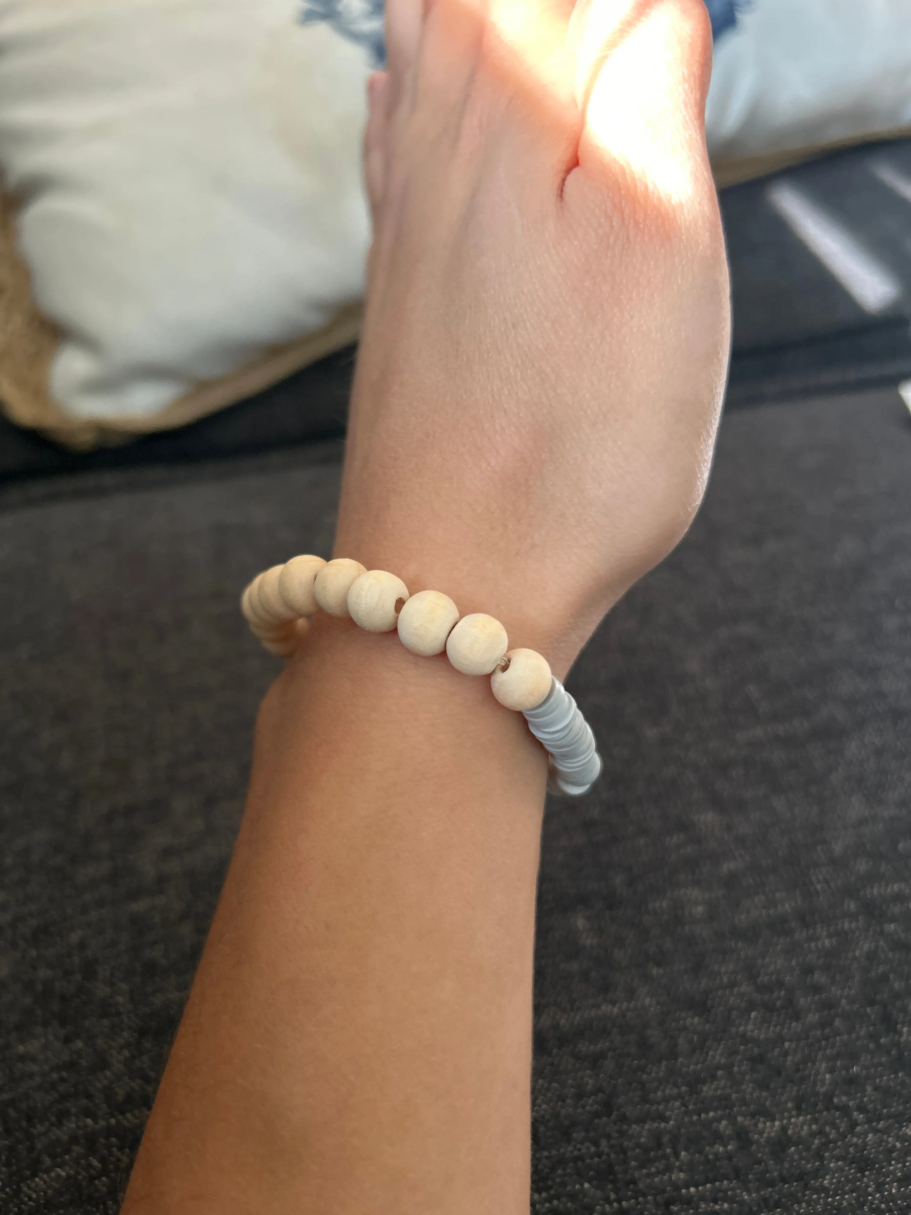 Assorted Wood Beaded Bracelets