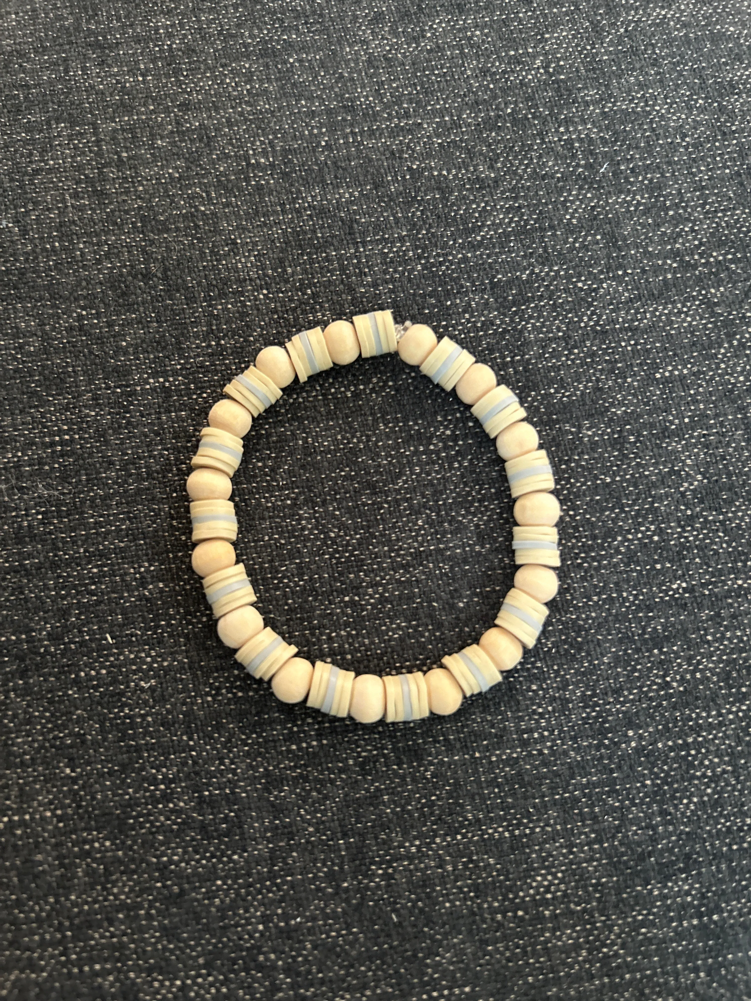 Assorted Wood Beaded Bracelets