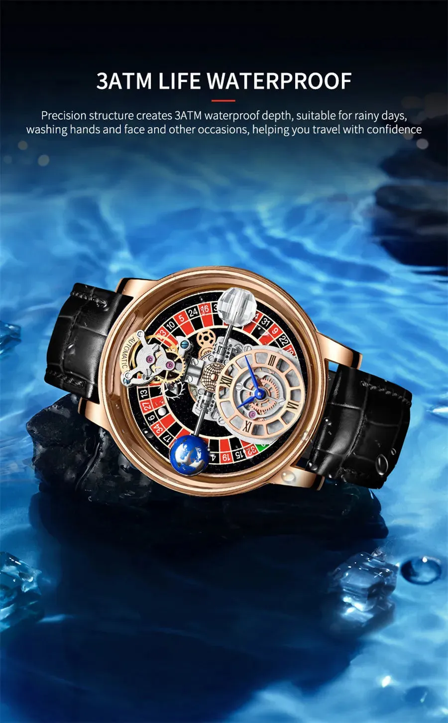 Astronomica Casino Luxury Wristwatch
