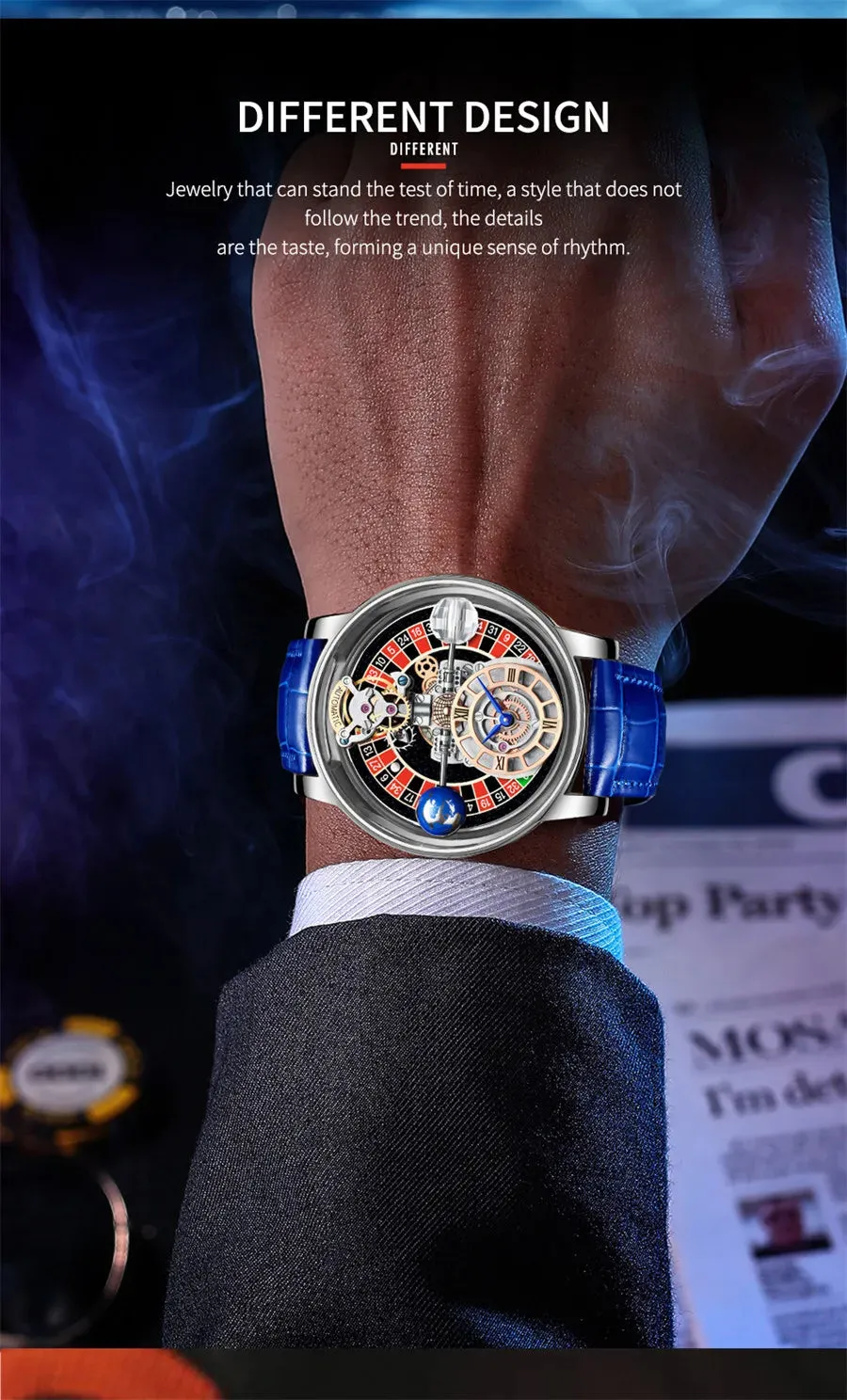 Astronomica Casino Luxury Wristwatch