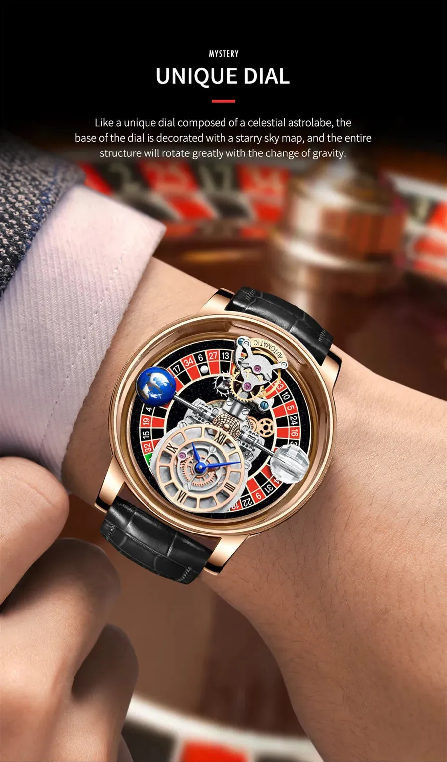 Astronomica Casino Luxury Wristwatch