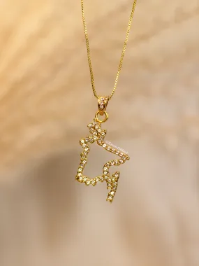 Bangladesh Crystal Necklace