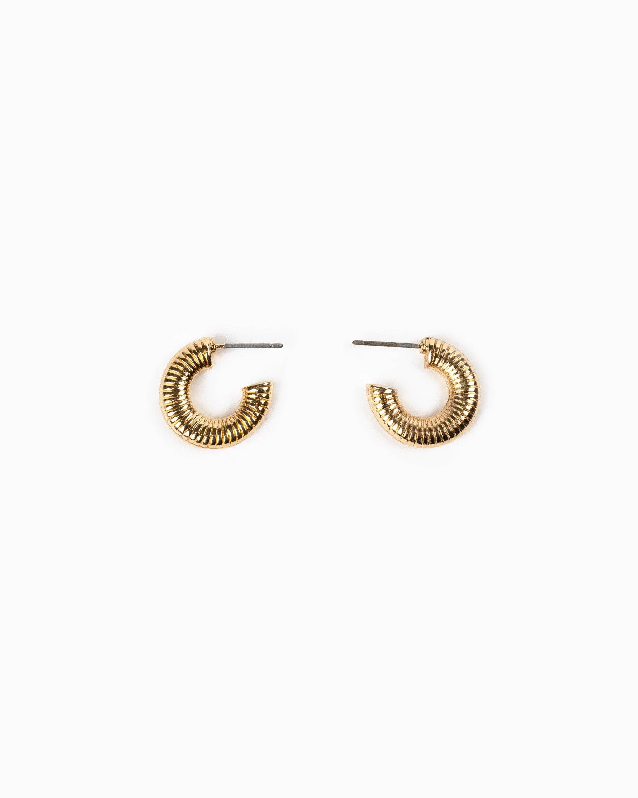 Bold Chunky Hoop Earrings