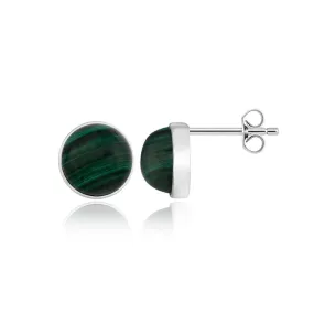 Bold Malachite Earrings