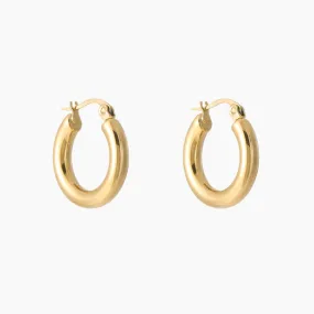 Bold Tube Hoop Earrings