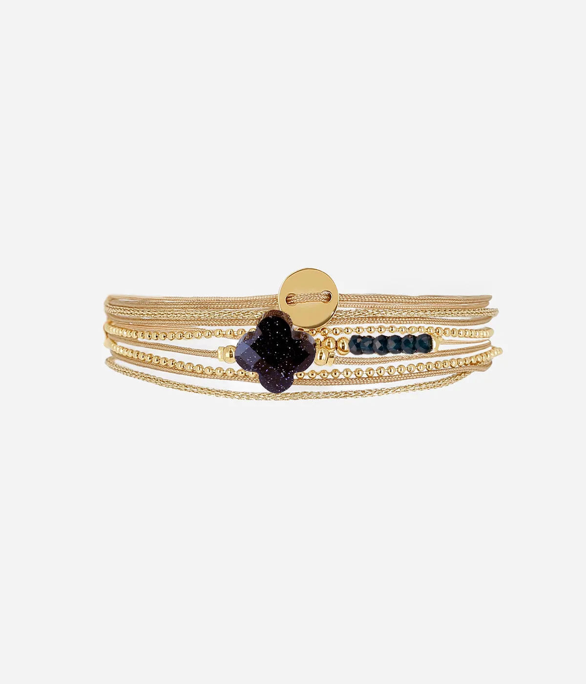 Bracelet Velaz (Acier doré)