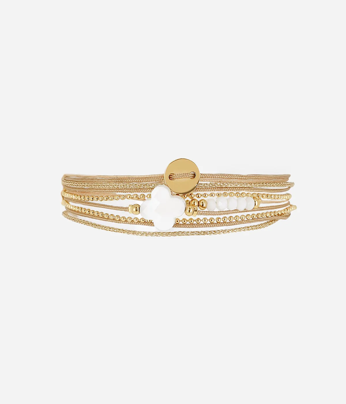 Bracelet Velaz (Acier doré)