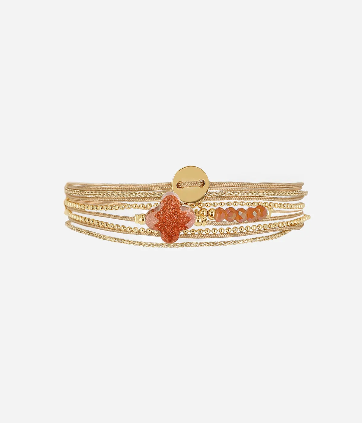 Bracelet Velaz (Acier doré)