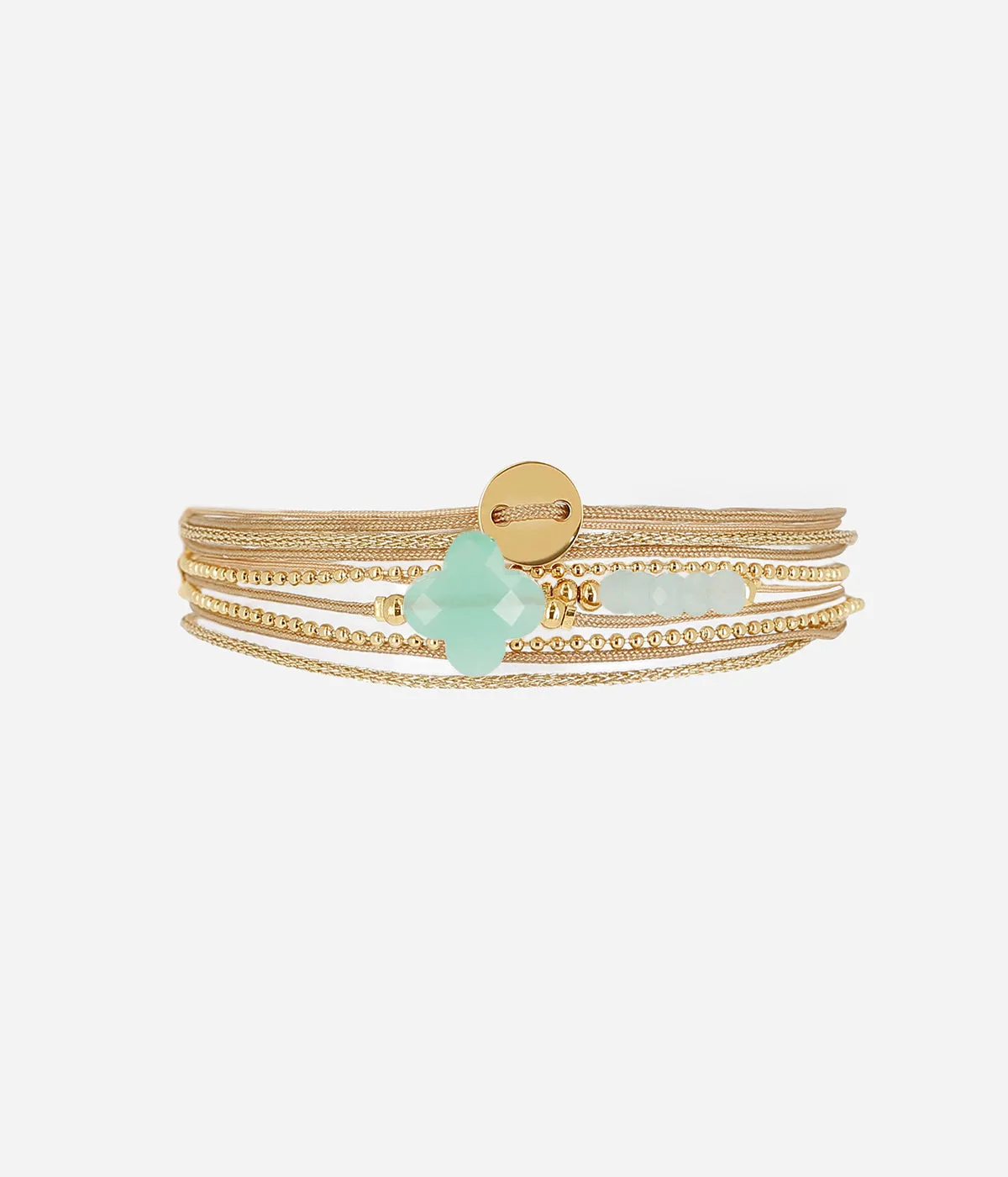 Bracelet Velaz (Acier doré)
