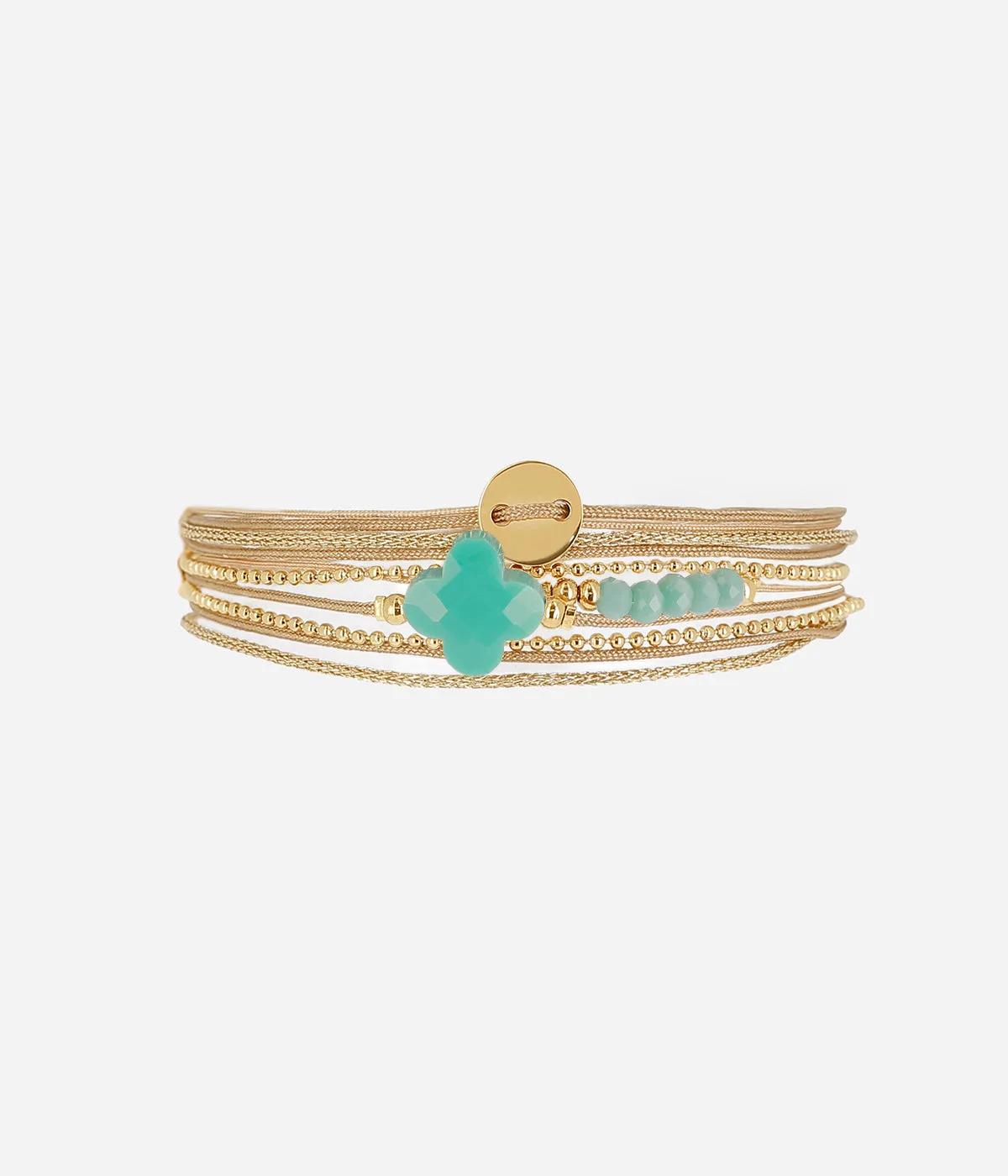 Bracelet Velaz (Acier doré)