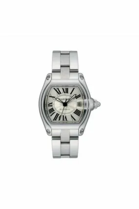 cartier roadster stainless steel 44 x 37mm men's watch
