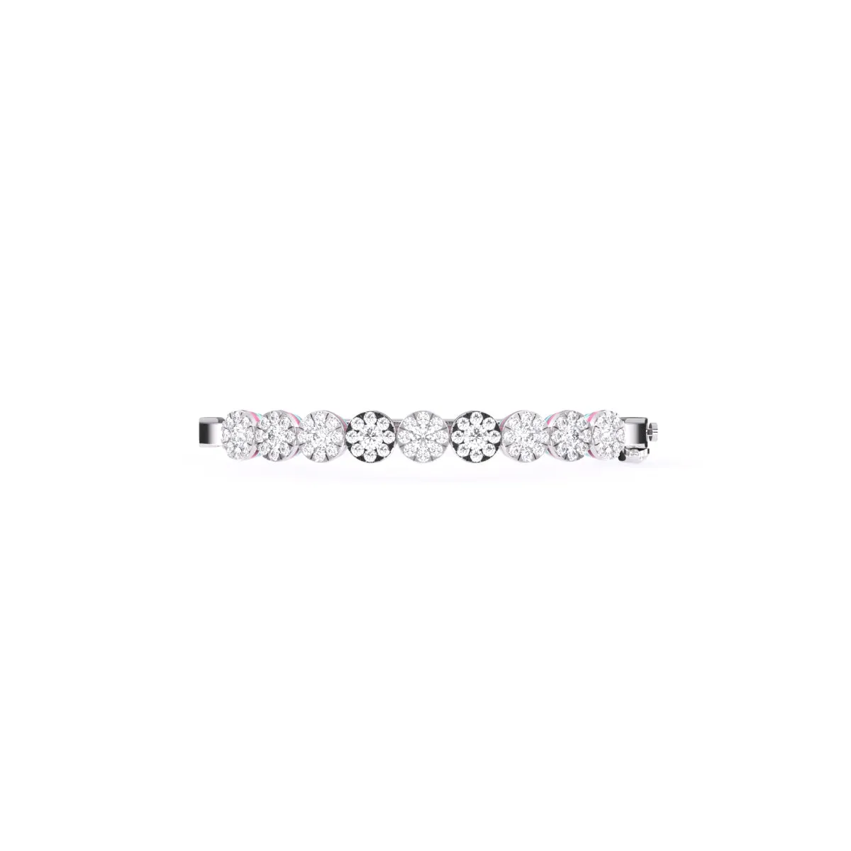 Charming Round Diamond Daily Wear Bracelet