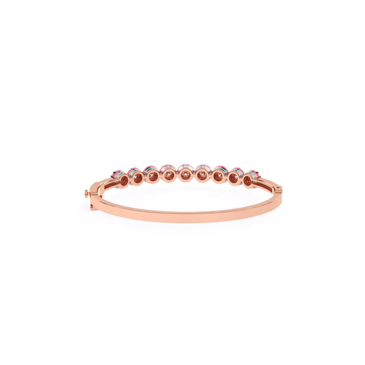 Charming Round Diamond Daily Wear Bracelet
