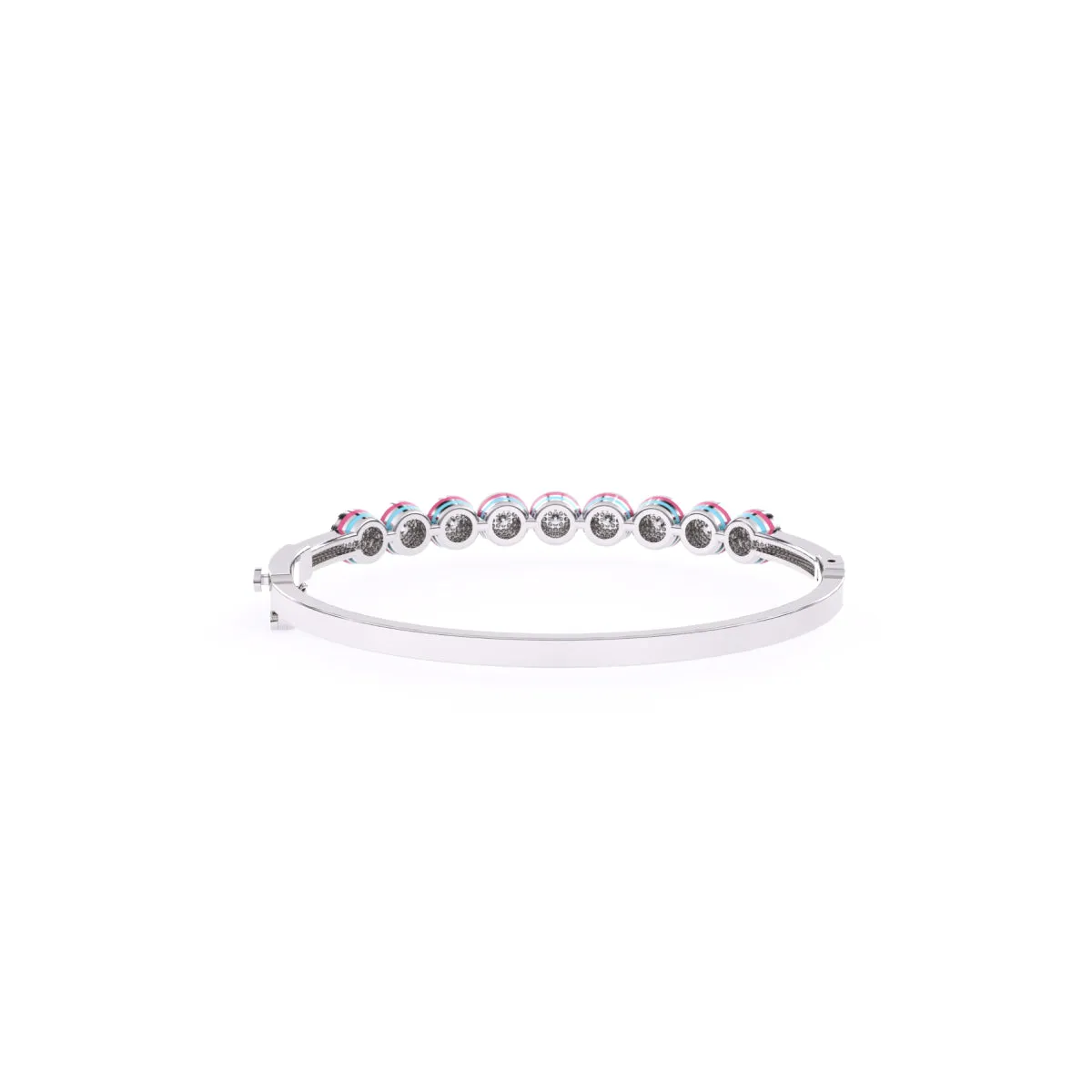 Charming Round Diamond Daily Wear Bracelet