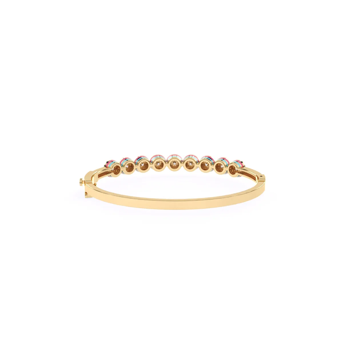 Charming Round Diamond Daily Wear Bracelet