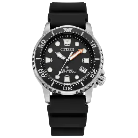 Citizen Womens Promaster Dive Eco-Drive Watch - Black Polyurethane Strap
