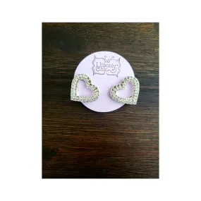 *Clip-On* Heart You Earrings