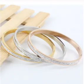 Dharma Diamond Bangle