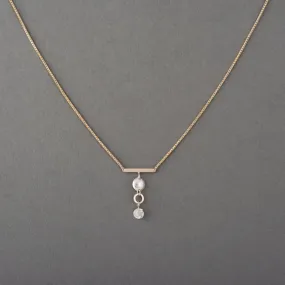 DYNASTY GEMSTONE DROP NECKLACE