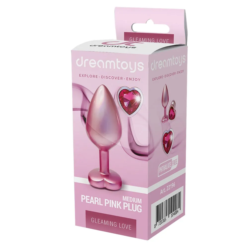 Gleaming Love Pearl Pink Plug korek analny M