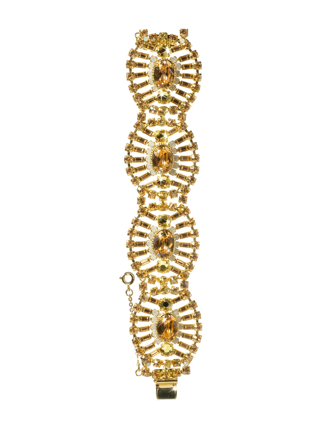 Gleaming Oval Layered Bracelet - BBZ48BGPEK