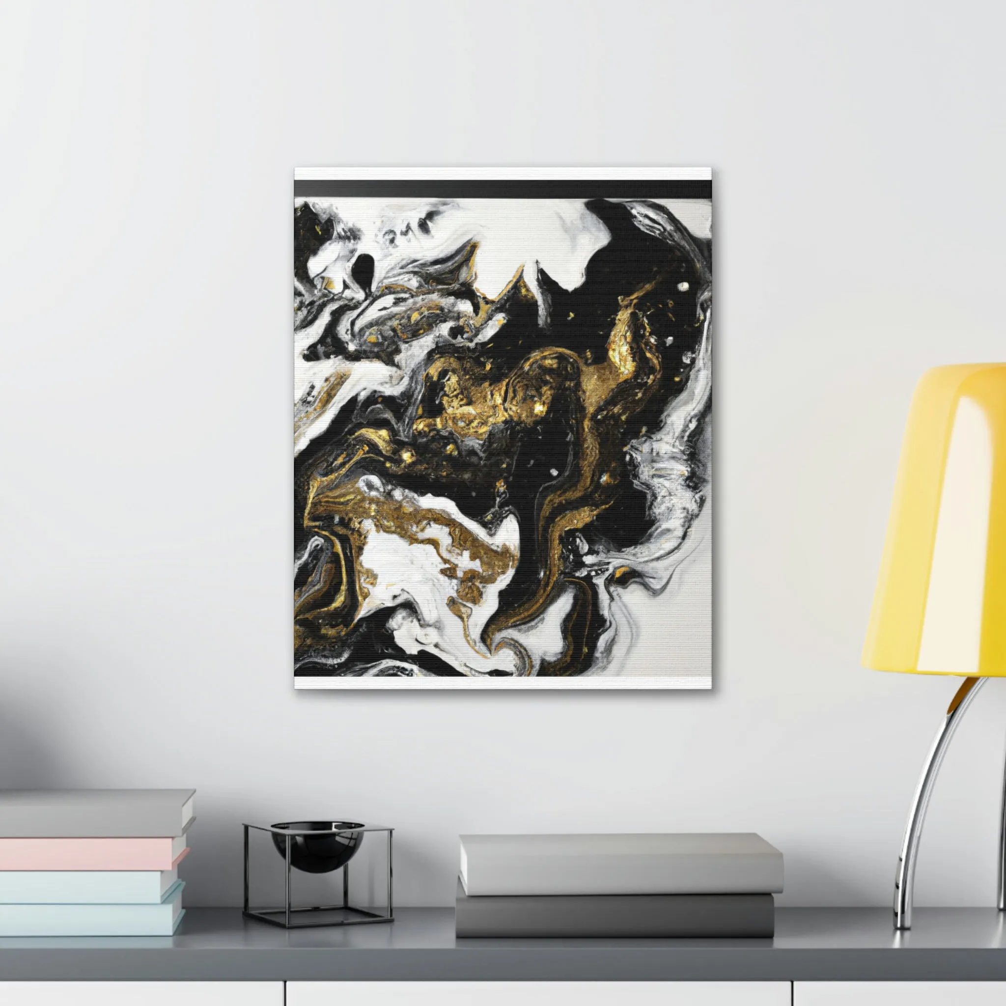 Gleaming Shadowscape. - Canvas