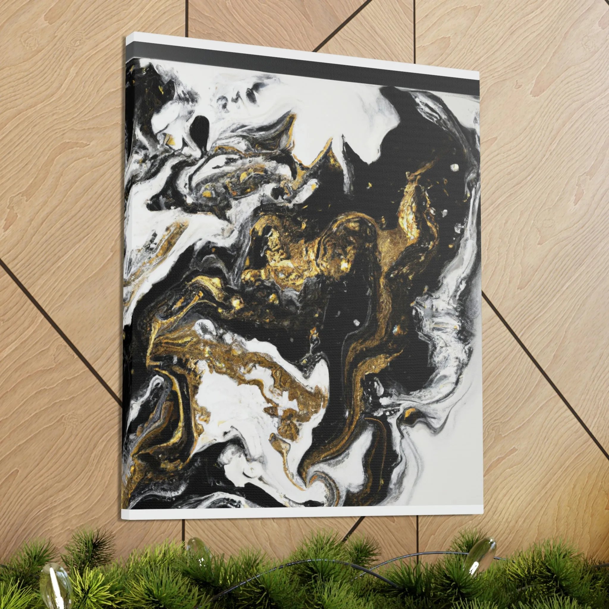 Gleaming Shadowscape. - Canvas