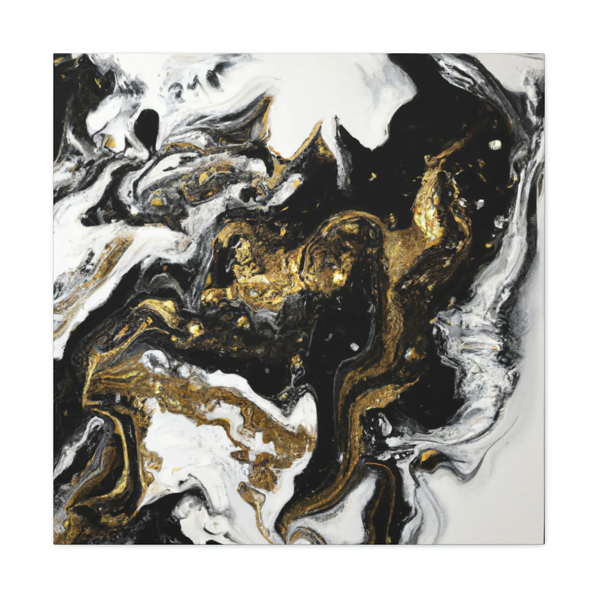 Gleaming Shadowscape. - Canvas