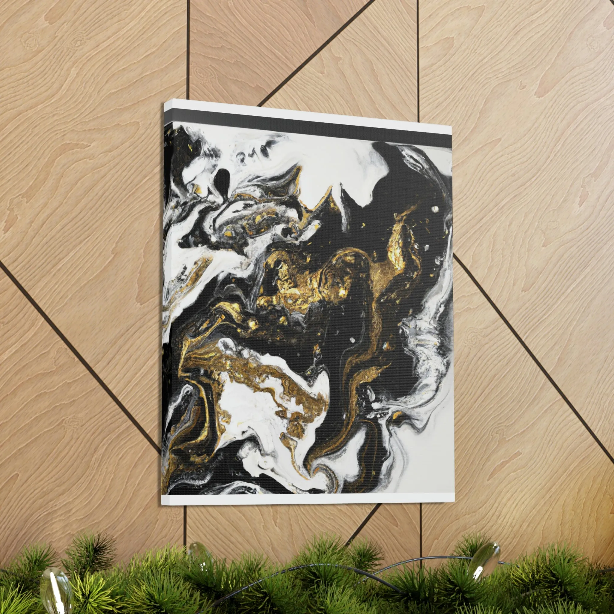 Gleaming Shadowscape. - Canvas