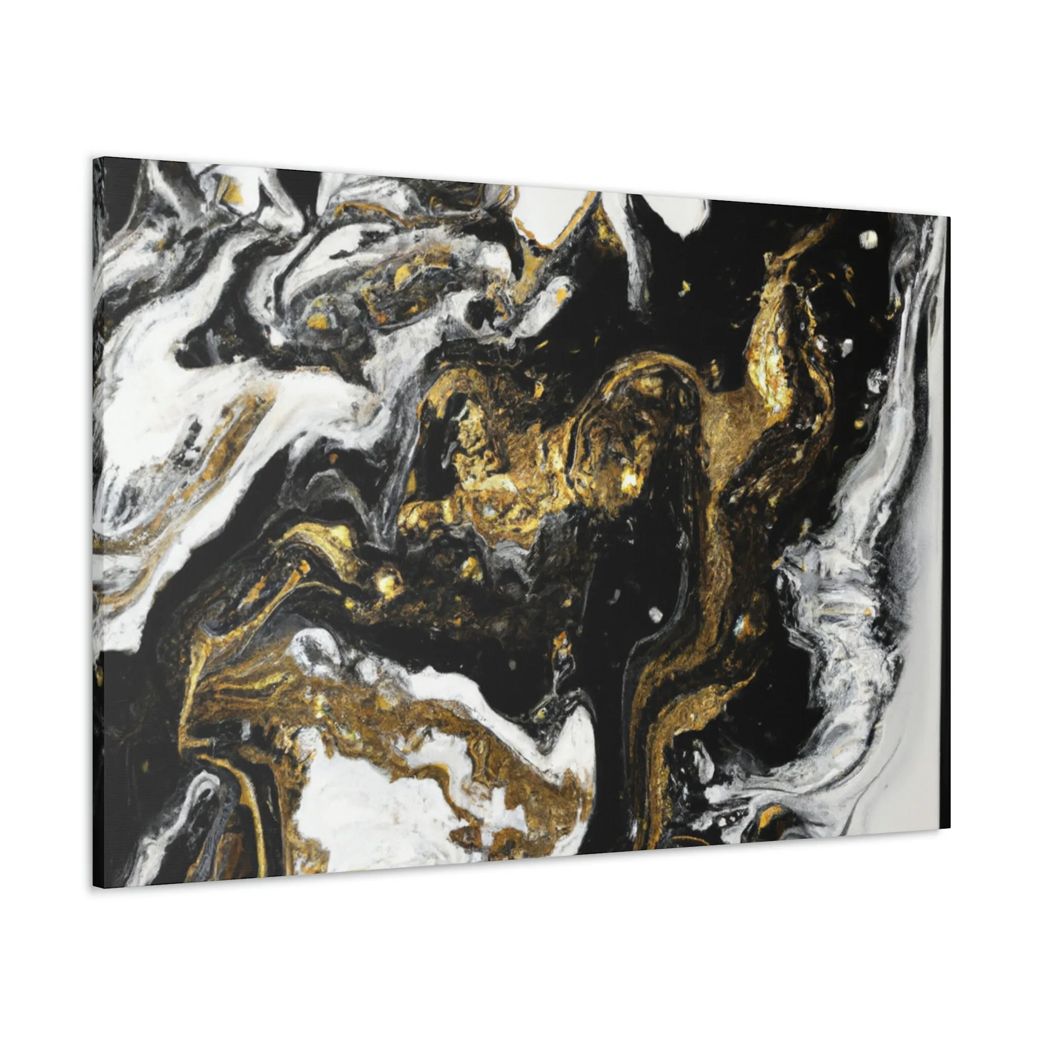 Gleaming Shadowscape. - Canvas