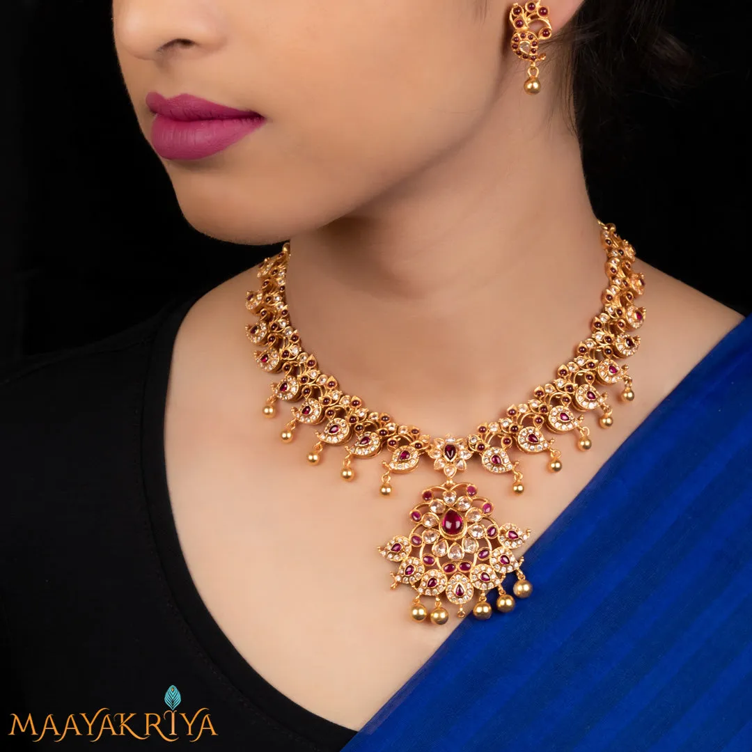 Gopika Mavu Necklace Set