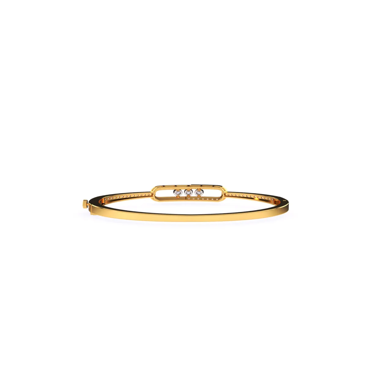 Gorgeous Half Eternity Diamond Bracelet