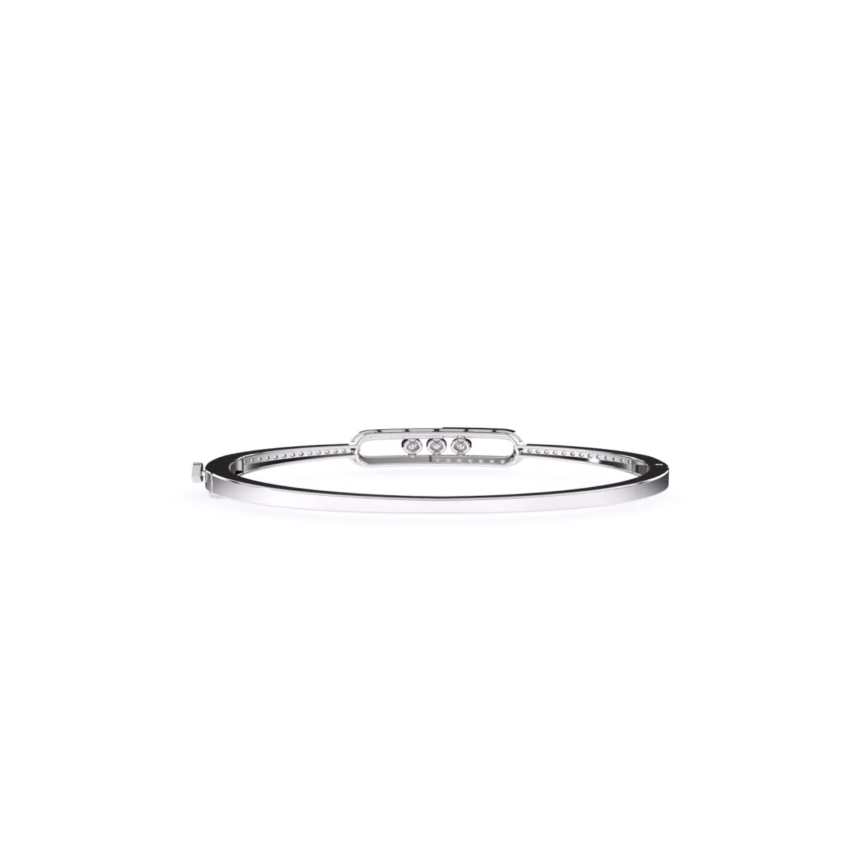 Gorgeous Half Eternity Diamond Bracelet
