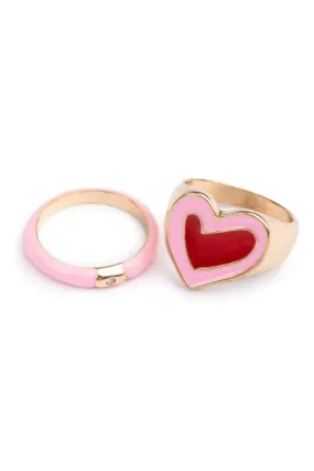 Great Pretenders Rings - Boutique Chic Tickled Pink