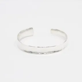 Hammered Concave Cuff